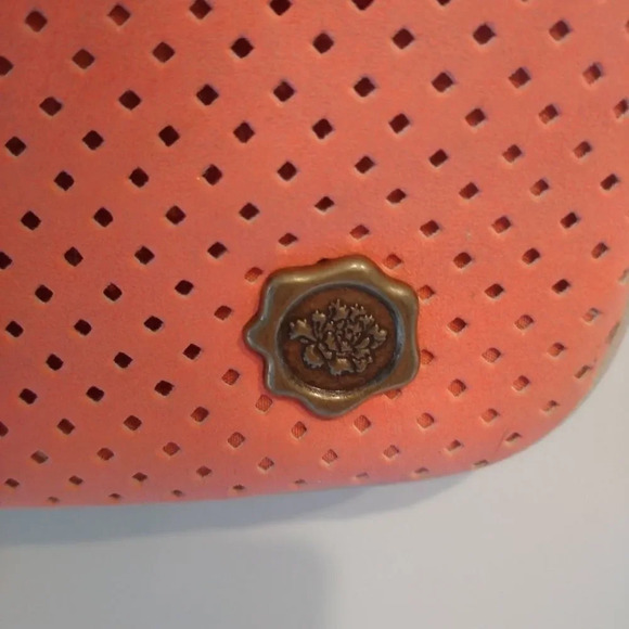 Fiorelli Purse, Salmon/Tan, Adjustable Strap - Picture 4 of 15